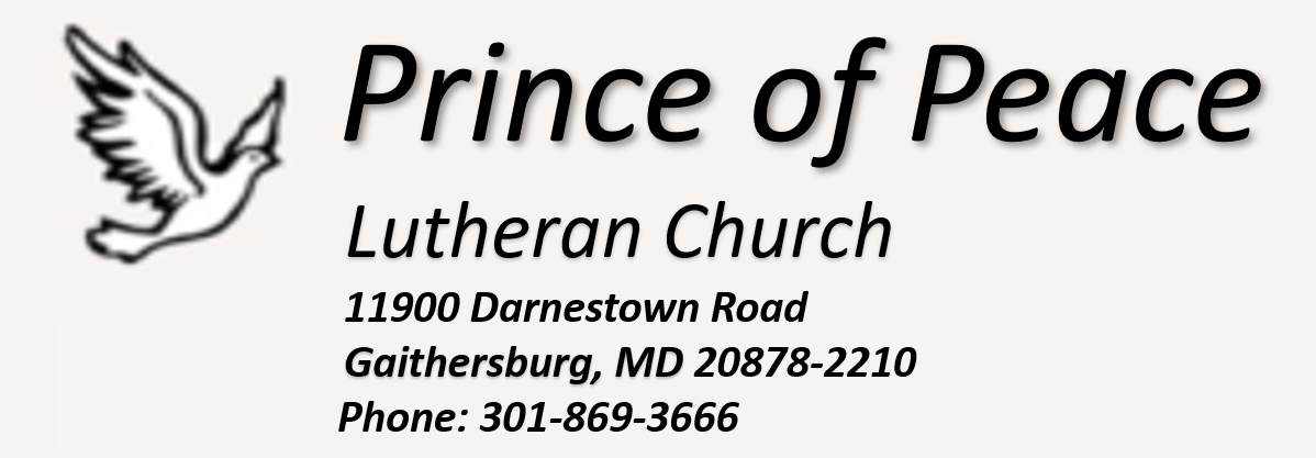 Logo for Prince of Peace Lutheran Church